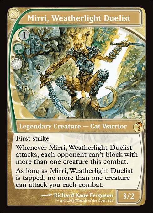 Mirri, Weatherlight Duelist [Foil]