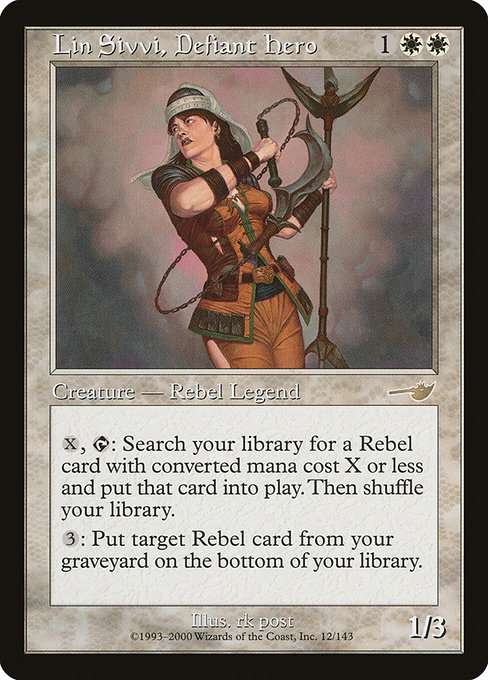 Lin Sivvi, Defiant Hero [Foil]