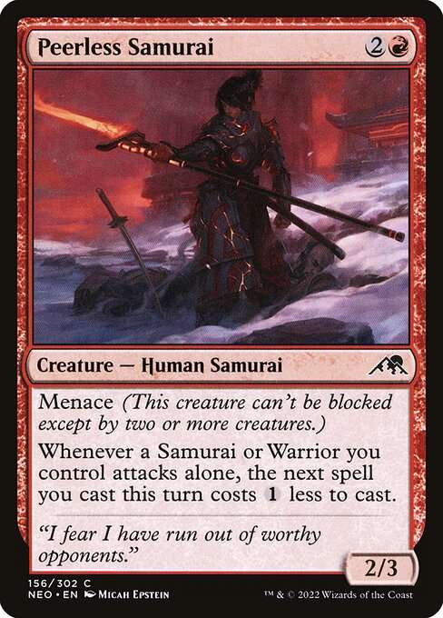 Peerless Samurai [Foil]