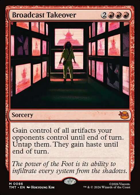 Broadcast Takeover [Foil]