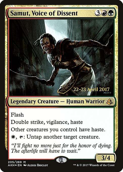 Samut, Voice of Dissent [Foil]
