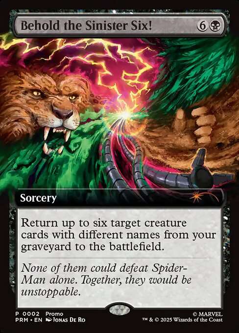 Behold the Sinister Six! [Foil]