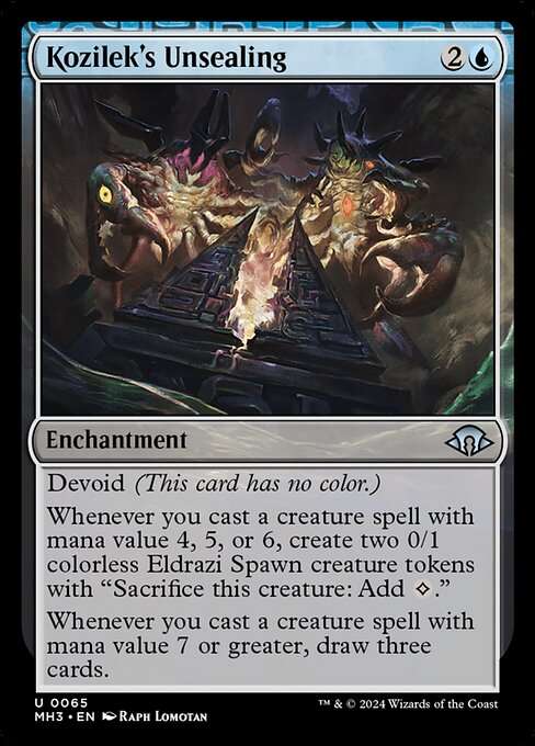 Kozilek's Unsealing [Foil]
