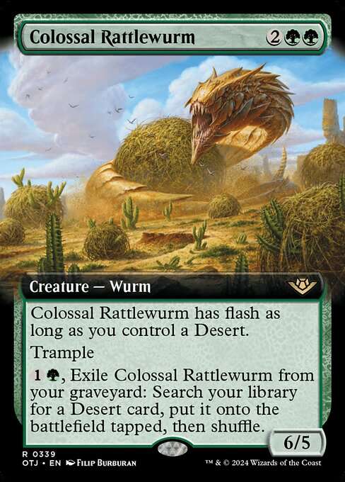 Colossal Rattlewurm [Foil]