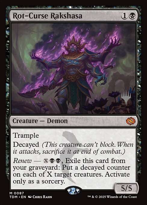 Rot-Curse Rakshasa [Foil]