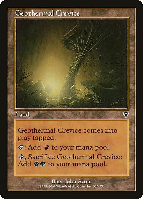 Geothermal Crevice [Foil]