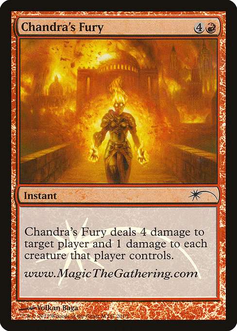 Chandra's Fury [Foil]