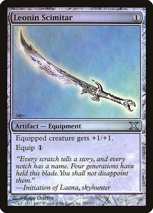 Leonin Scimitar [Foil]
