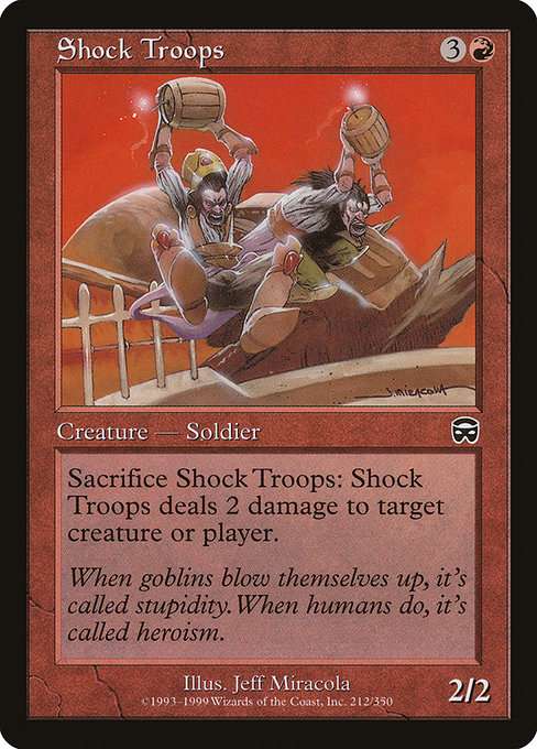 Shock Troops [Foil]
