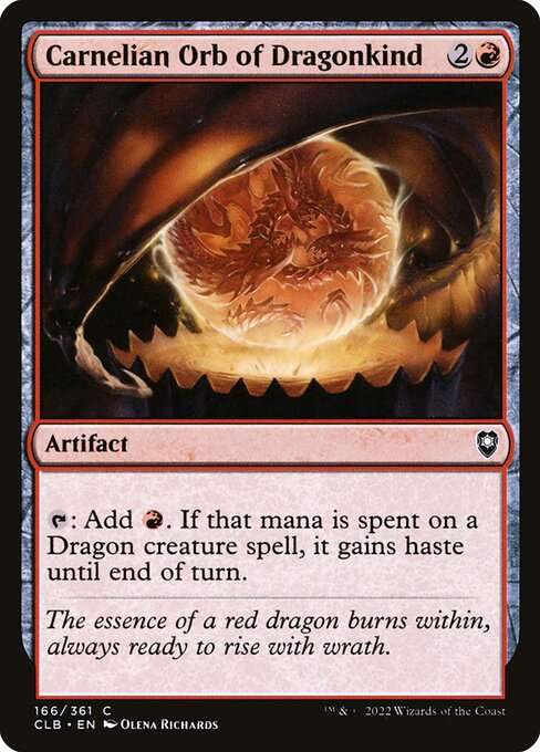 Carnelian Orb of Dragonkind [Foil]