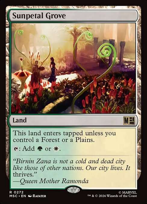 Sunpetal Grove [Foil]