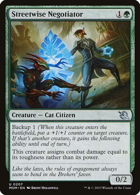 Streetwise Negotiator [Foil]