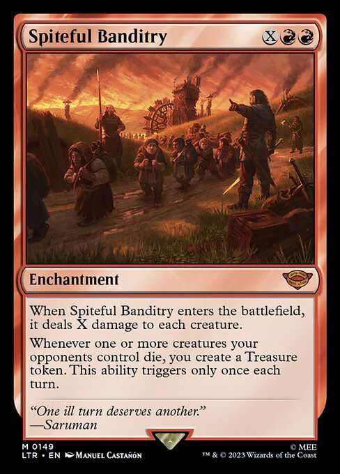 Spiteful Banditry [Foil]