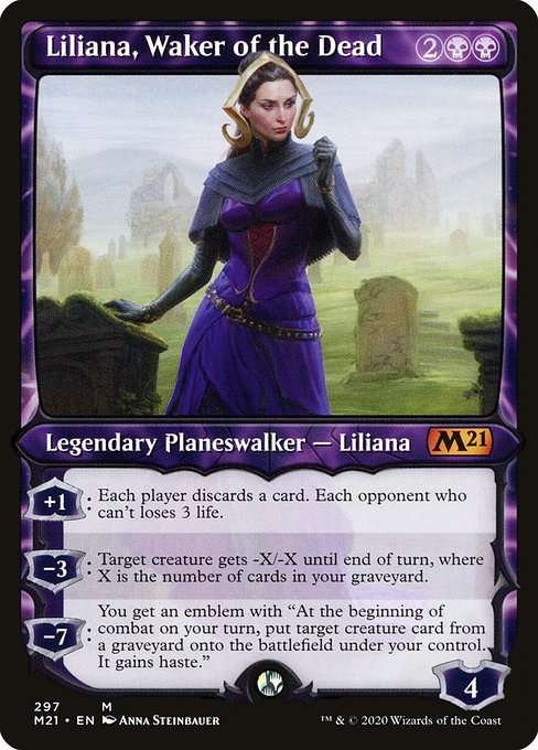 Liliana, Waker of the Dead [Foil]