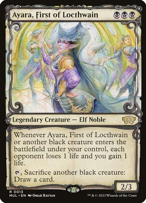 Ayara, First of Locthwain [Foil]