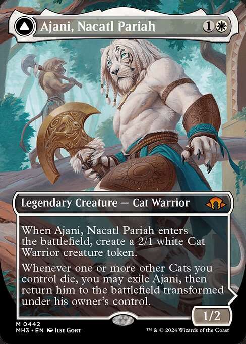 Ajani, Nacatl Pariah // Ajani, Nacatl Avenger [Foil]
