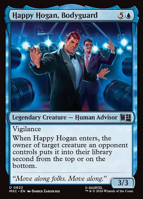 Happy Hogan, Bodyguard [Foil]