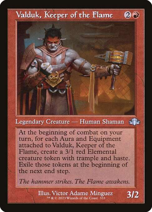 Valduk, Keeper of the Flame [Foil]
