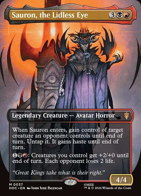 Sauron, the Lidless Eye [Foil]
