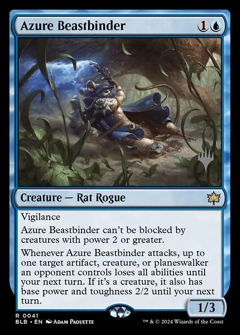 Azure Beastbinder [Foil]