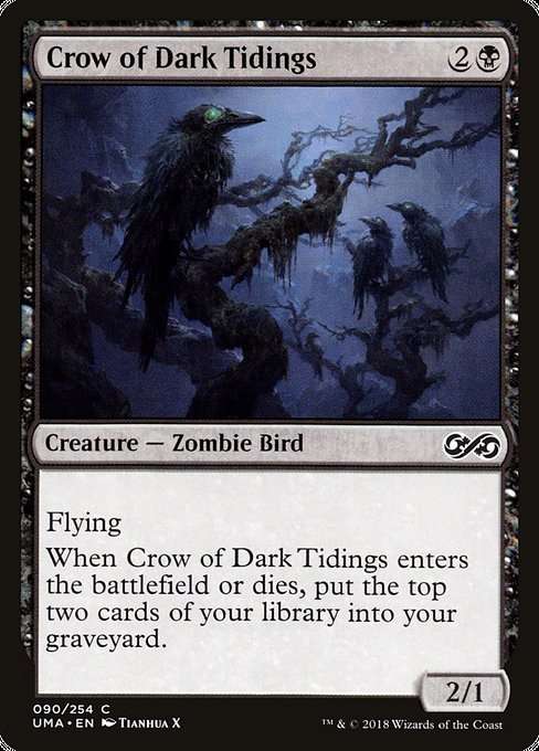 Crow of Dark Tidings [Foil]