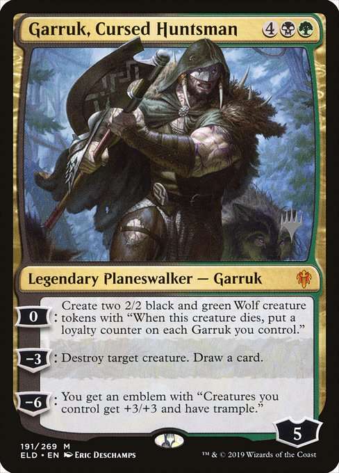 Garruk, Cursed Huntsman [Foil]