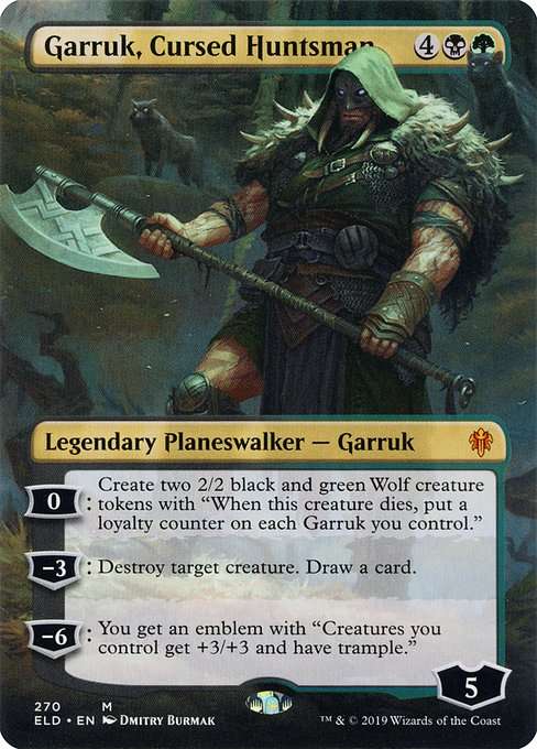 Garruk, Cursed Huntsman [Foil]