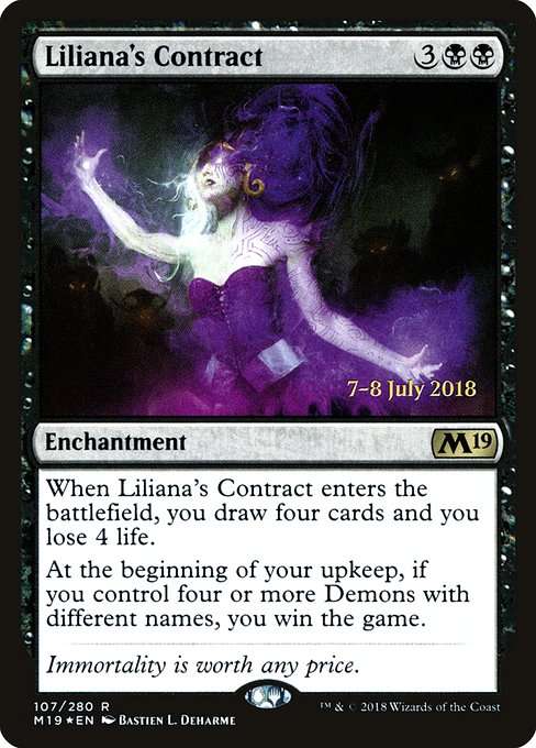 Liliana's Contract [Foil]