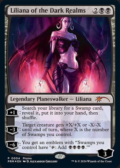 Liliana of the Dark Realms [Foil]