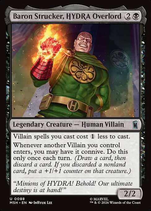 Baron Strucker, HYDRA Overlord [Foil]