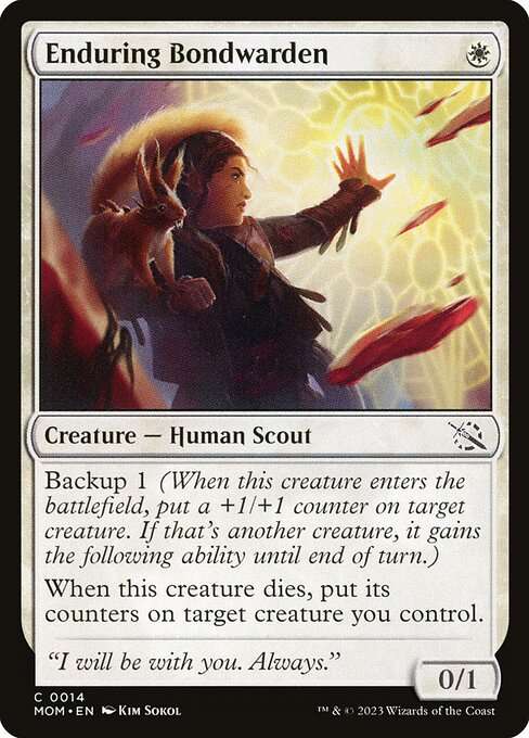 Enduring Bondwarden [Foil]