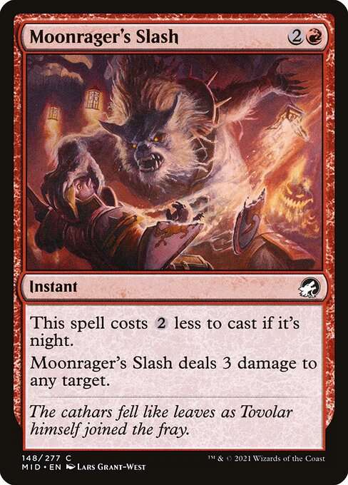 Moonrager's Slash [Foil]