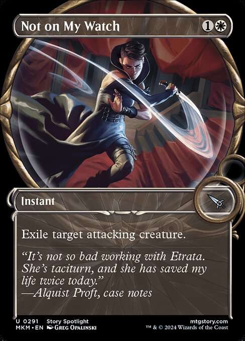 Not on My Watch [Foil]