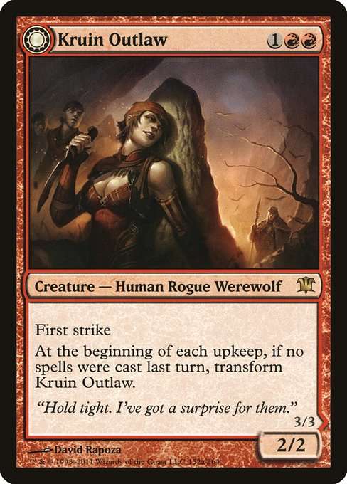 Kruin Outlaw // Terror of Kruin Pass [Foil]