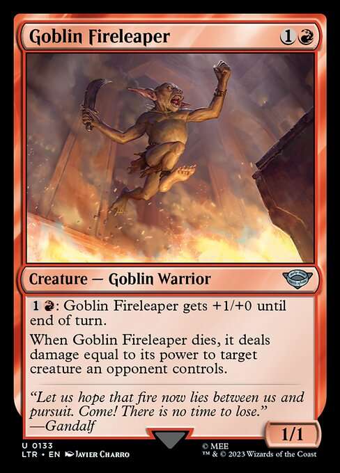Goblin Fireleaper [Foil]