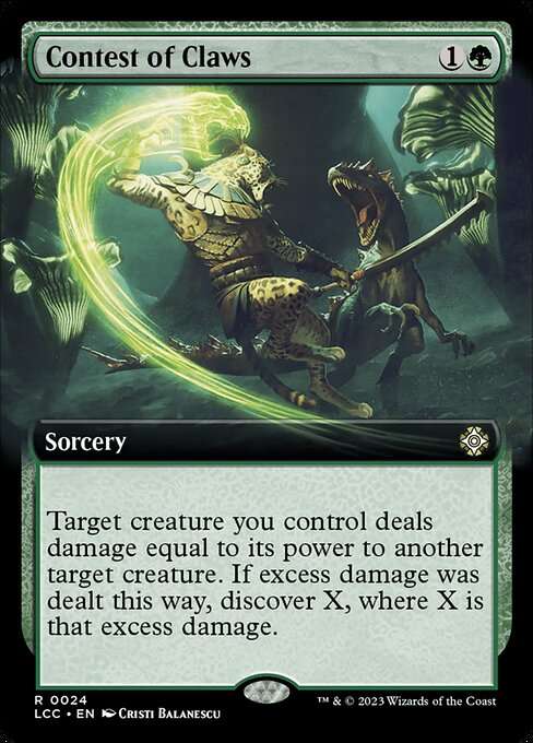 Contest of Claws [Foil]