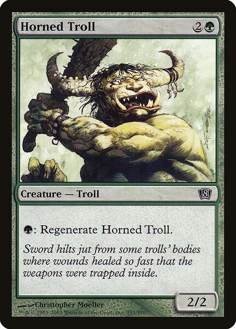 Horned Troll [Foil]