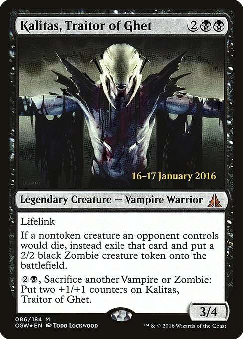 Kalitas, Traitor of Ghet [Foil]