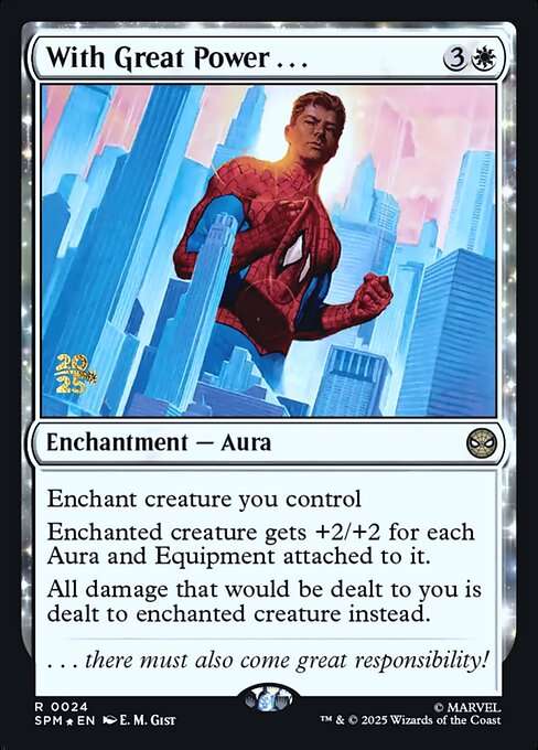 With Great Power . . . [Foil]