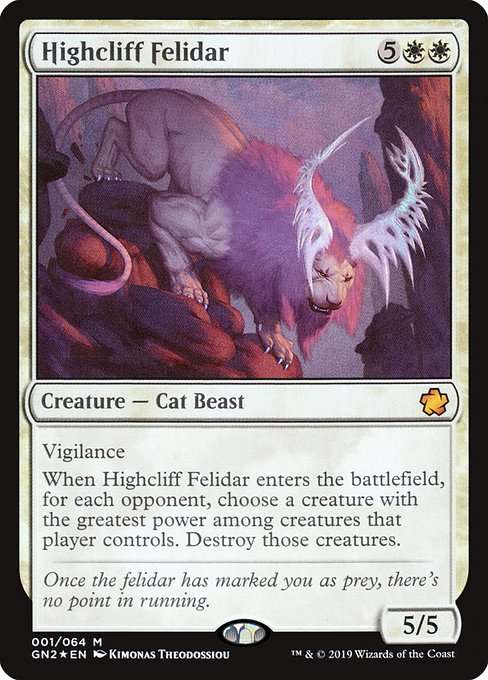 Highcliff Felidar [Foil]