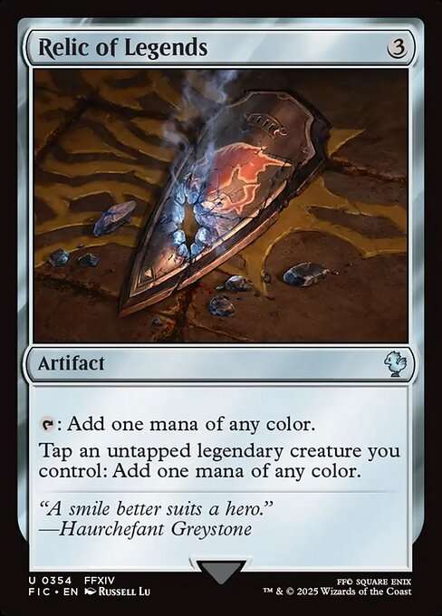 Relic of Legends [Foil]