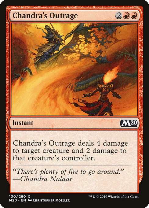 Chandra's Outrage [Foil]