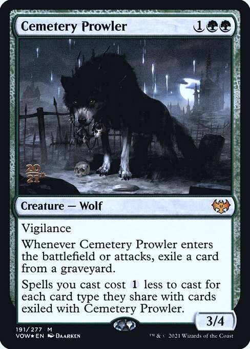 Cemetery Prowler [Foil]