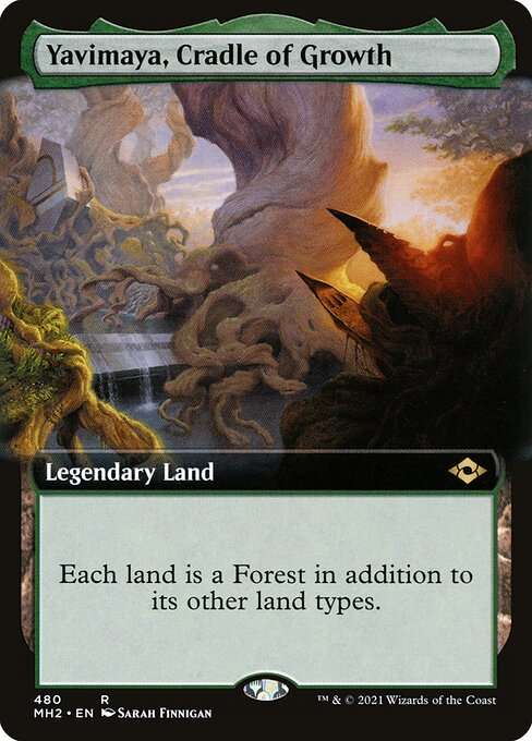 Yavimaya, Cradle of Growth [Foil]
