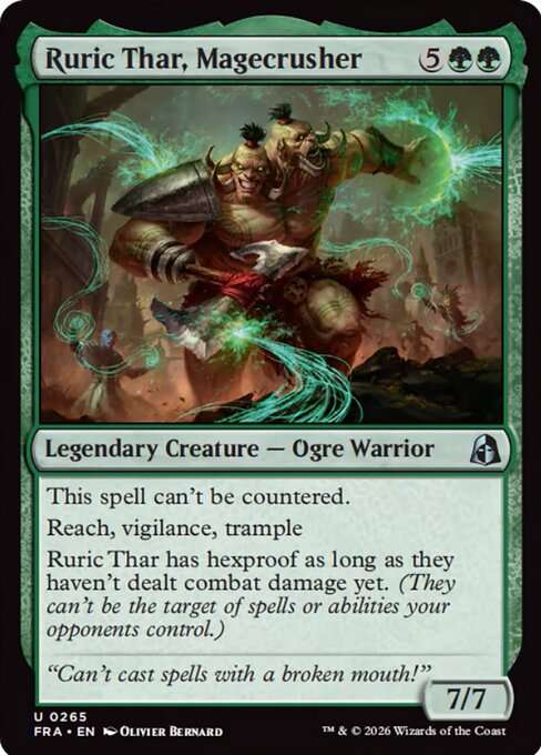 Ruric Thar, Magecrusher [Foil]