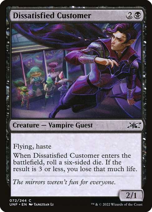Dissatisfied Customer [Foil]