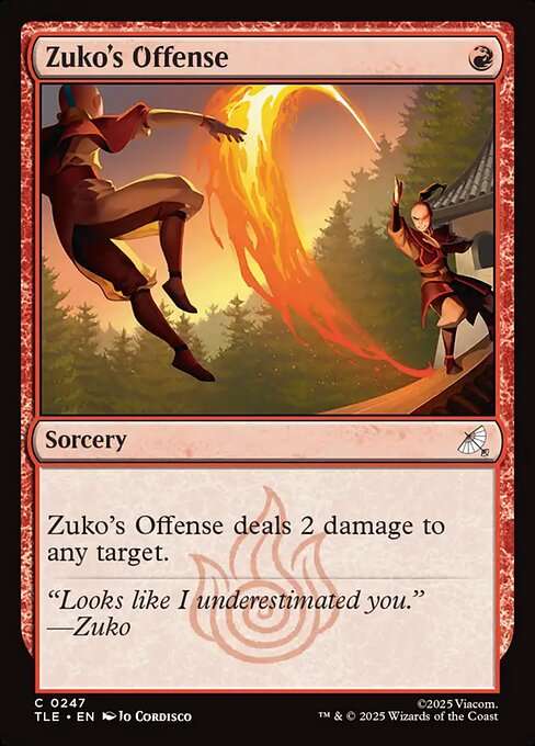Zuko's Offense [Foil]