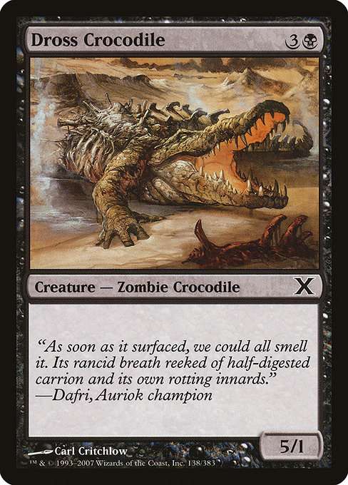 Dross Crocodile [Foil]