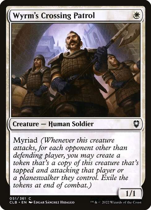 Wyrm's Crossing Patrol [Foil]