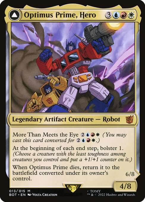 Optimus Prime, Hero // Optimus Prime, Autobot Leader [Foil]
